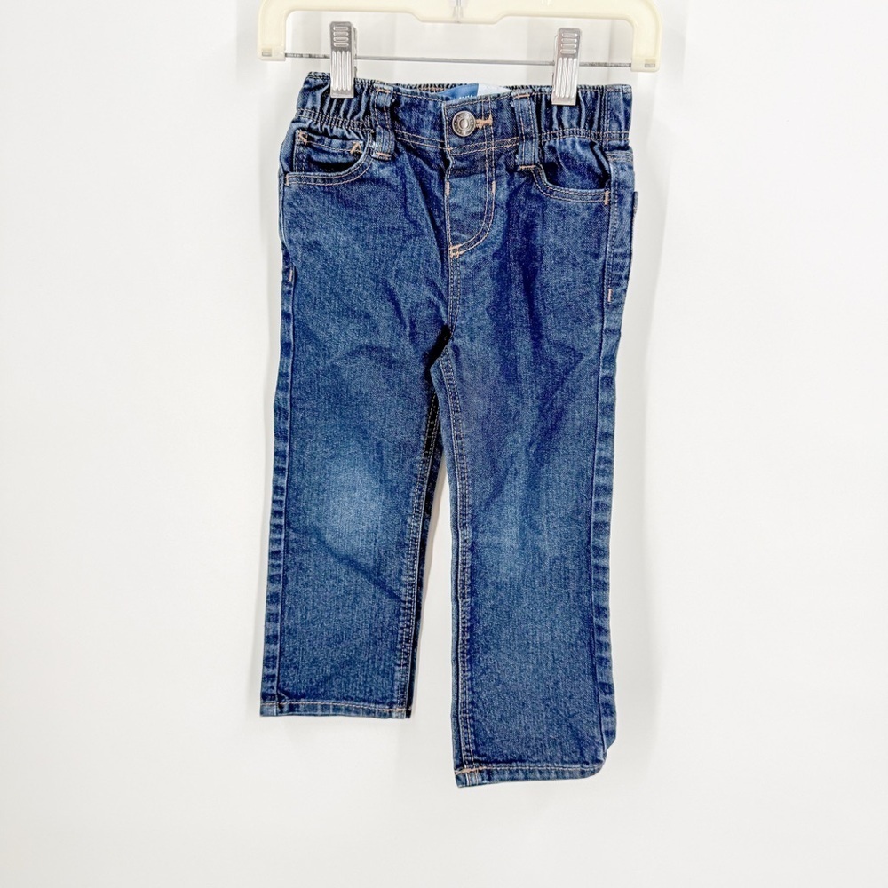Old Navy Blue Jeans Straight Leg Medium Wash